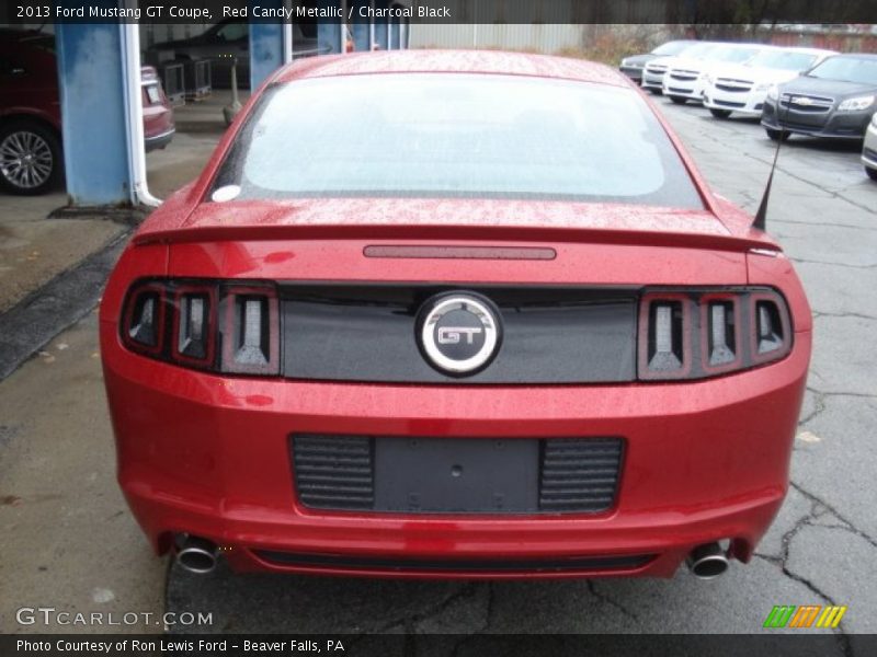 Red Candy Metallic / Charcoal Black 2013 Ford Mustang GT Coupe