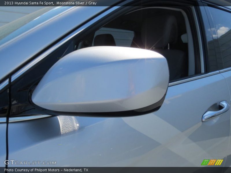 Moonstone Silver / Gray 2013 Hyundai Santa Fe Sport