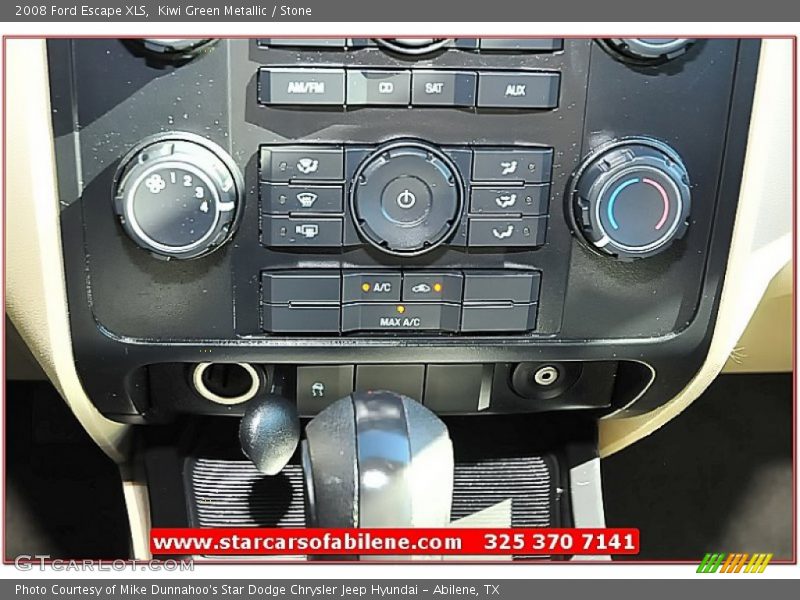 Kiwi Green Metallic / Stone 2008 Ford Escape XLS