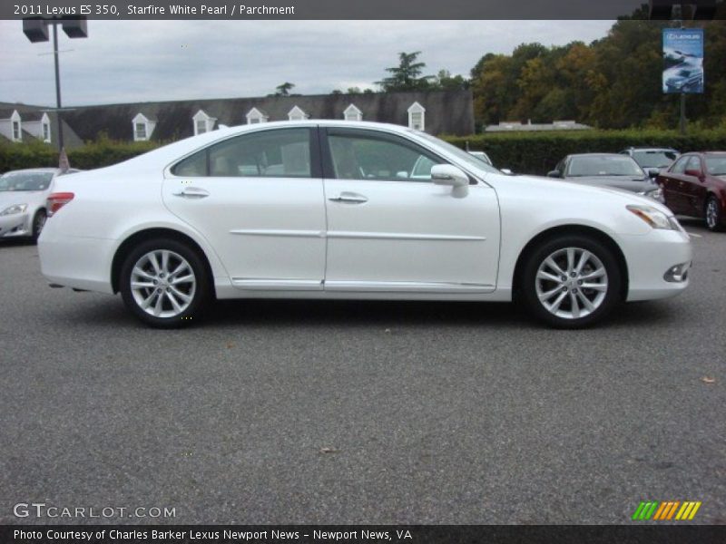 Starfire White Pearl / Parchment 2011 Lexus ES 350