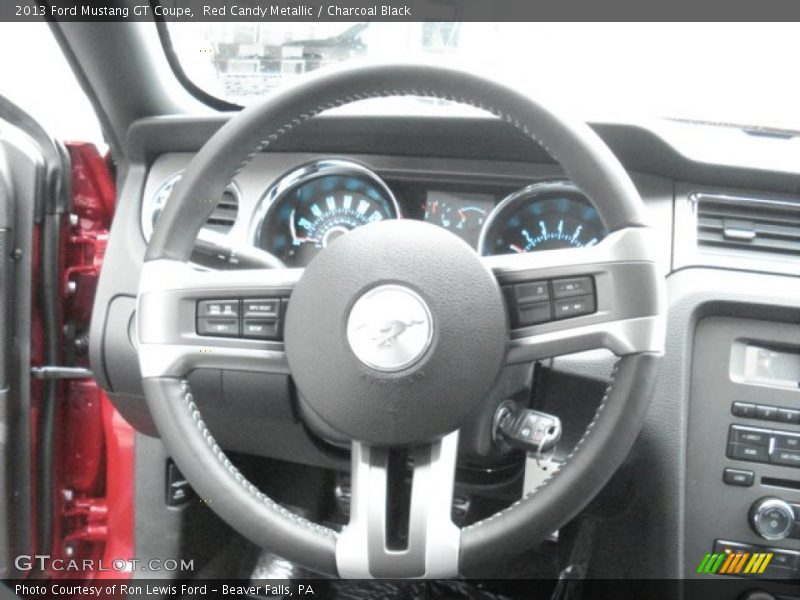  2013 Mustang GT Coupe Steering Wheel