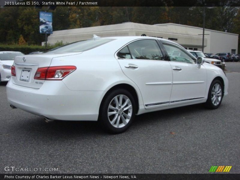 Starfire White Pearl / Parchment 2011 Lexus ES 350