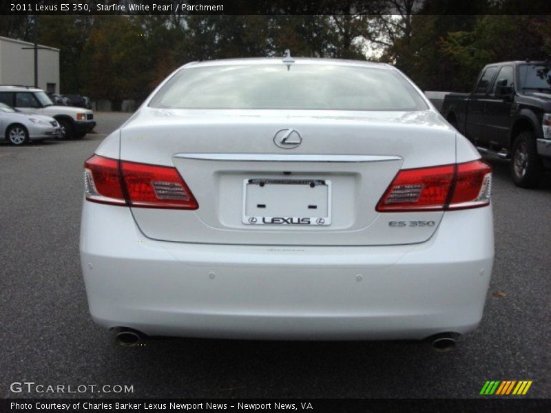 Starfire White Pearl / Parchment 2011 Lexus ES 350