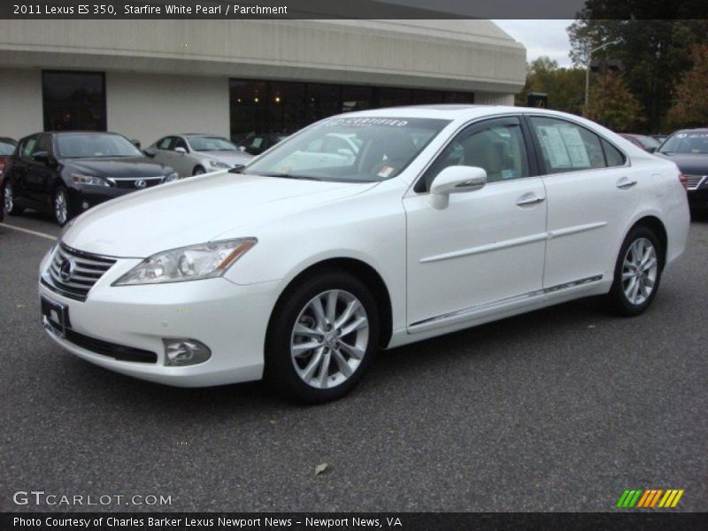 Starfire White Pearl / Parchment 2011 Lexus ES 350