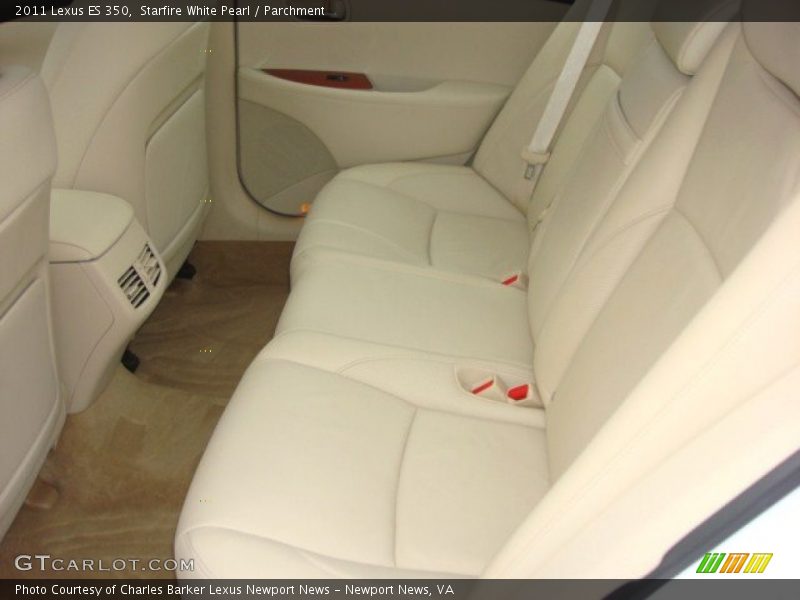 Starfire White Pearl / Parchment 2011 Lexus ES 350