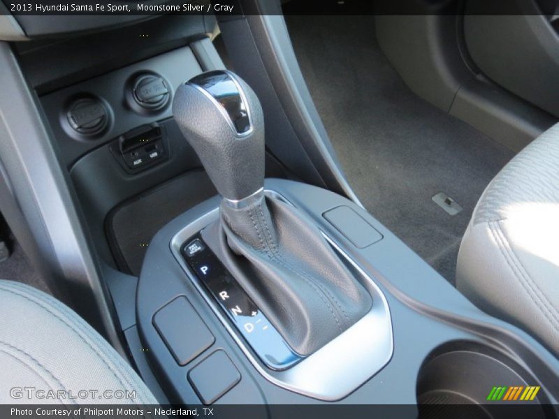 Moonstone Silver / Gray 2013 Hyundai Santa Fe Sport