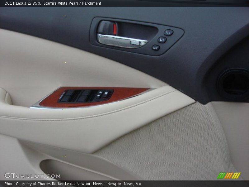 Starfire White Pearl / Parchment 2011 Lexus ES 350