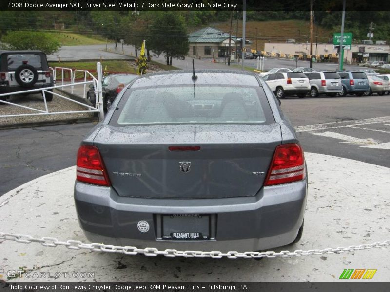 Silver Steel Metallic / Dark Slate Gray/Light Slate Gray 2008 Dodge Avenger SXT