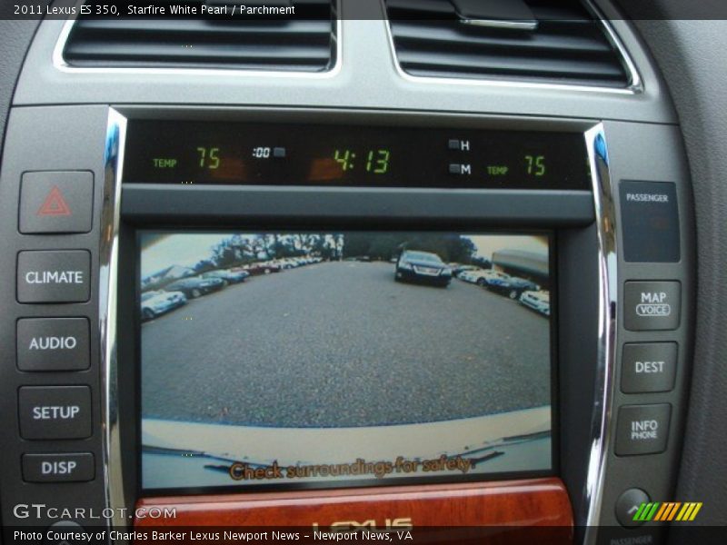 Starfire White Pearl / Parchment 2011 Lexus ES 350