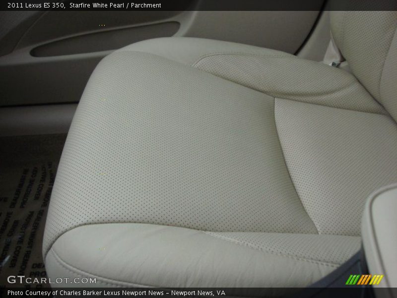 Starfire White Pearl / Parchment 2011 Lexus ES 350