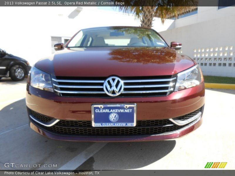 Opera Red Metallic / Cornsilk Beige 2013 Volkswagen Passat 2.5L SE