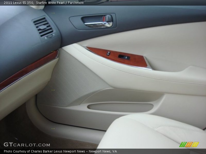 Starfire White Pearl / Parchment 2011 Lexus ES 350