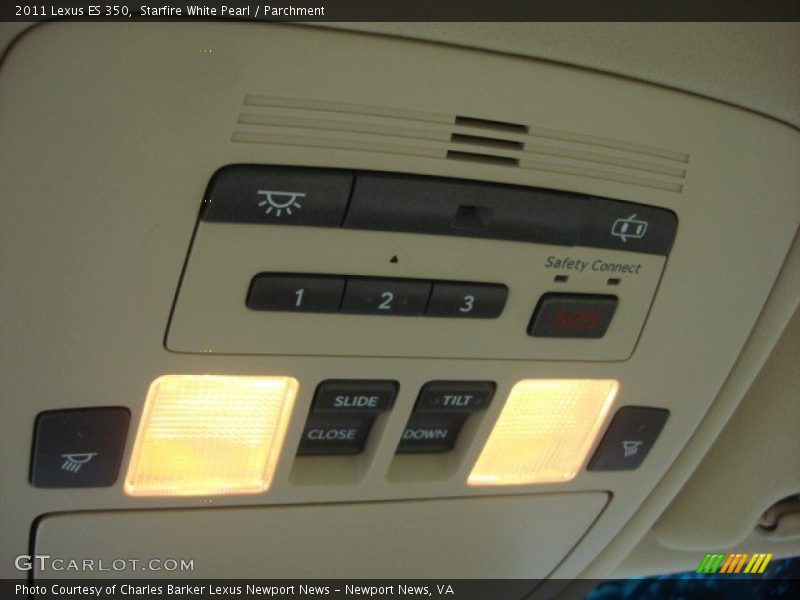 Starfire White Pearl / Parchment 2011 Lexus ES 350