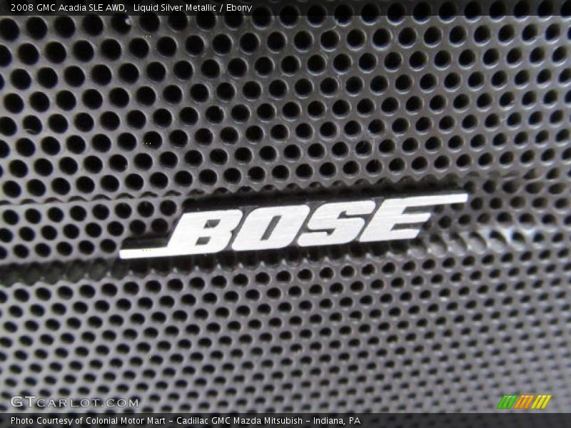 Liquid Silver Metallic / Ebony 2008 GMC Acadia SLE AWD
