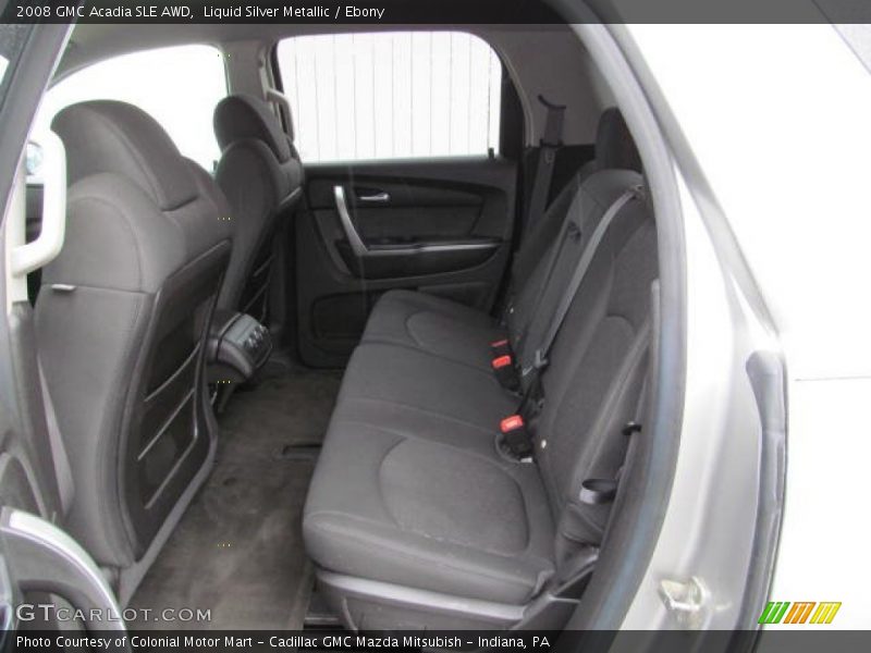 Liquid Silver Metallic / Ebony 2008 GMC Acadia SLE AWD