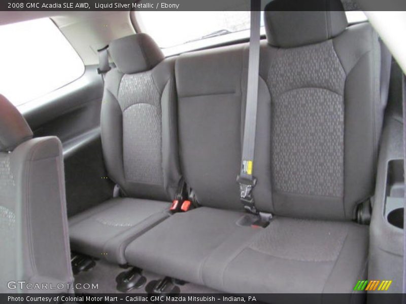 Liquid Silver Metallic / Ebony 2008 GMC Acadia SLE AWD