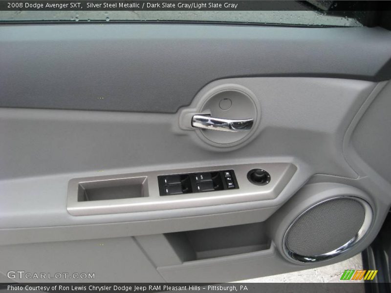 Silver Steel Metallic / Dark Slate Gray/Light Slate Gray 2008 Dodge Avenger SXT