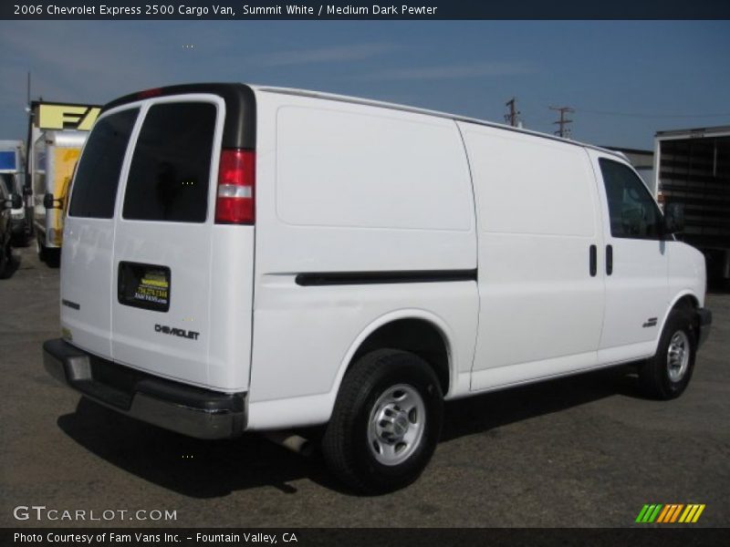 Summit White / Medium Dark Pewter 2006 Chevrolet Express 2500 Cargo Van