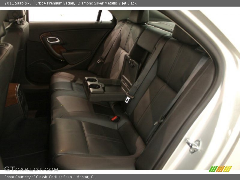 Diamond Silver Metallic / Jet Black 2011 Saab 9-5 Turbo4 Premium Sedan