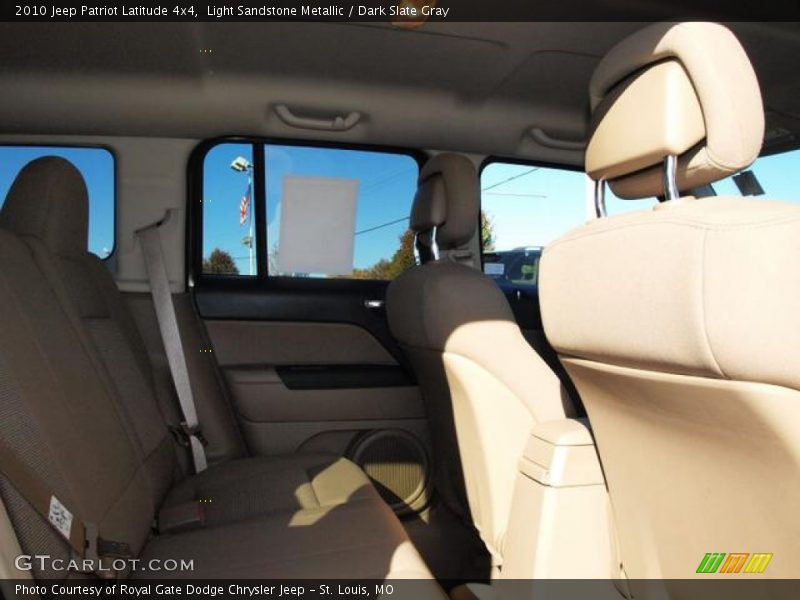 Light Sandstone Metallic / Dark Slate Gray 2010 Jeep Patriot Latitude 4x4