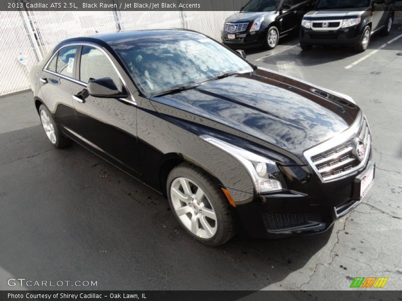 Black Raven / Jet Black/Jet Black Accents 2013 Cadillac ATS 2.5L