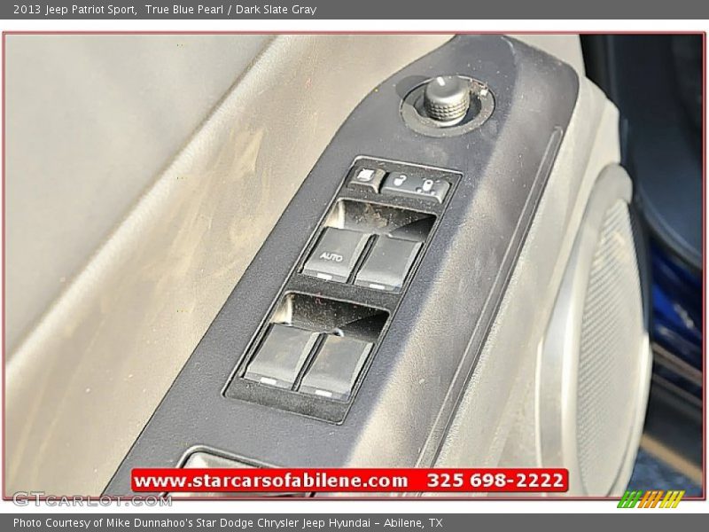 True Blue Pearl / Dark Slate Gray 2013 Jeep Patriot Sport