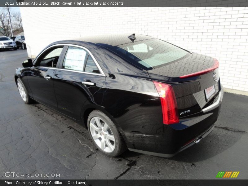 Black Raven / Jet Black/Jet Black Accents 2013 Cadillac ATS 2.5L