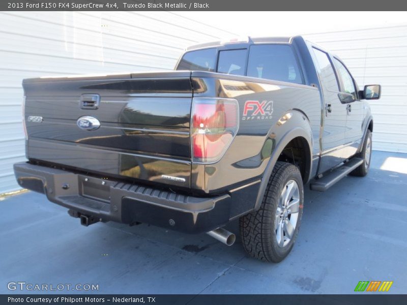 Tuxedo Black Metallic / Black 2013 Ford F150 FX4 SuperCrew 4x4