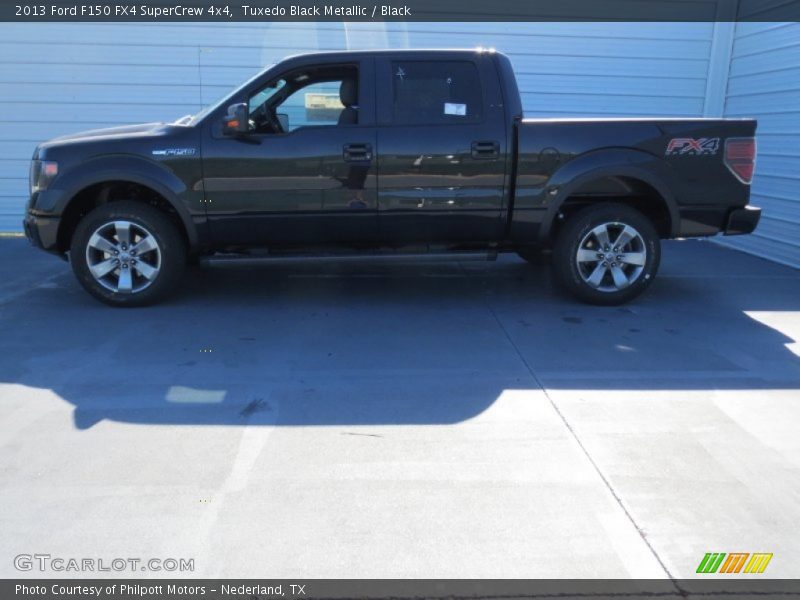 Tuxedo Black Metallic / Black 2013 Ford F150 FX4 SuperCrew 4x4