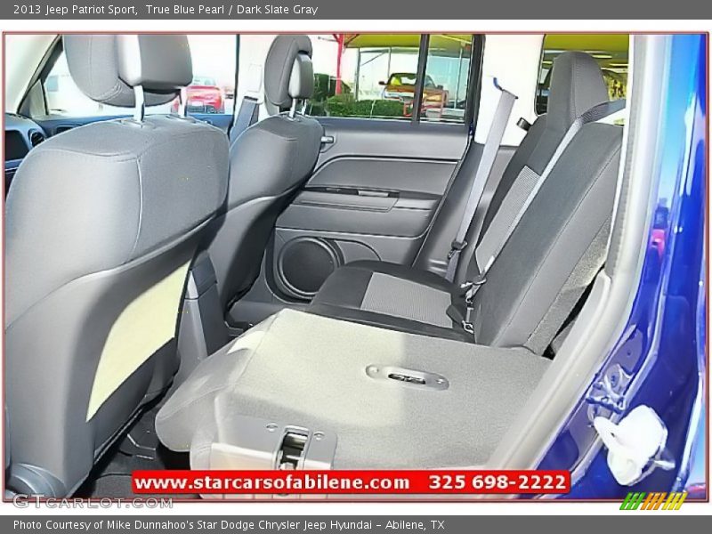 True Blue Pearl / Dark Slate Gray 2013 Jeep Patriot Sport