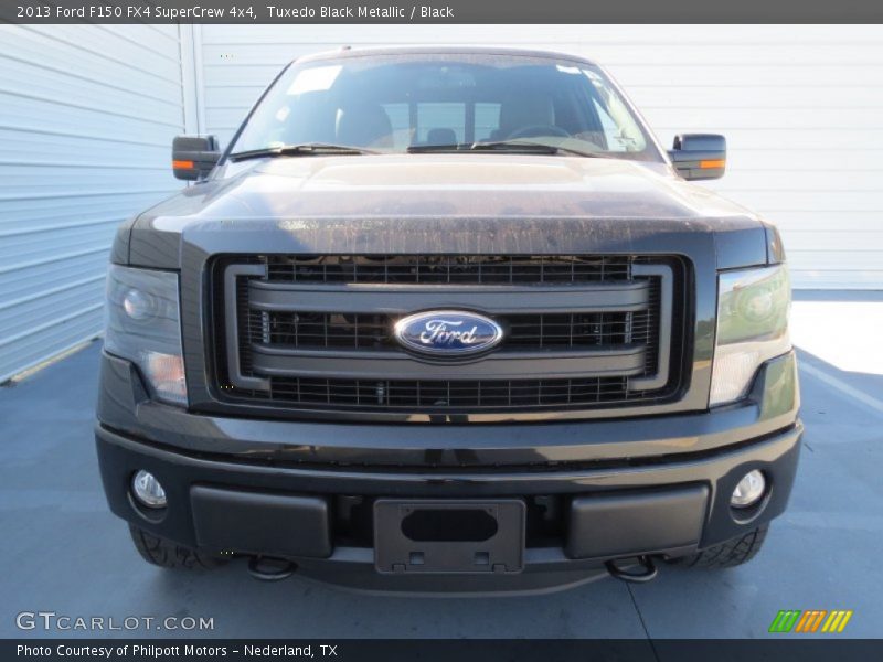Tuxedo Black Metallic / Black 2013 Ford F150 FX4 SuperCrew 4x4