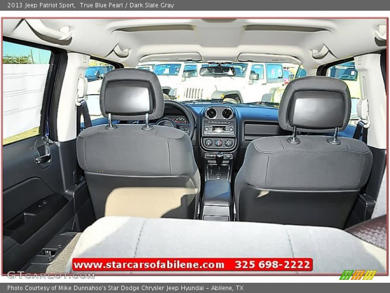 True Blue Pearl / Dark Slate Gray 2013 Jeep Patriot Sport