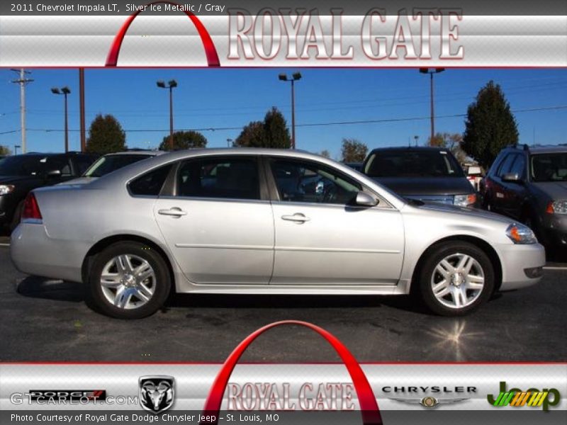 Silver Ice Metallic / Gray 2011 Chevrolet Impala LT