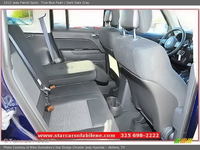 True Blue Pearl / Dark Slate Gray 2013 Jeep Patriot Sport