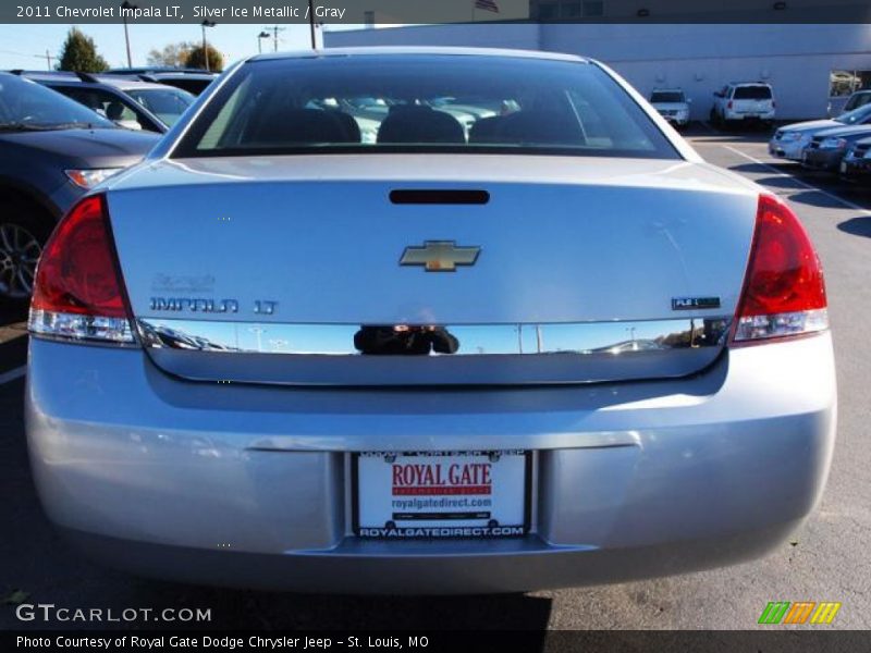 Silver Ice Metallic / Gray 2011 Chevrolet Impala LT