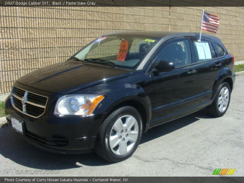 Black / Pastel Slate Gray 2007 Dodge Caliber SXT