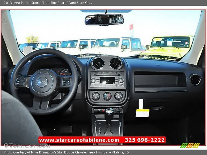 True Blue Pearl / Dark Slate Gray 2013 Jeep Patriot Sport