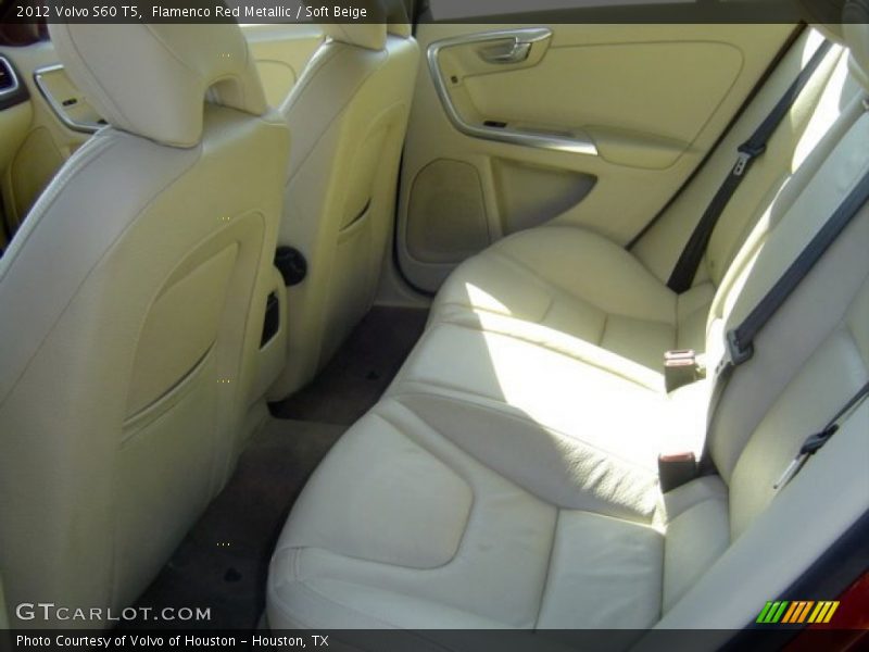 Flamenco Red Metallic / Soft Beige 2012 Volvo S60 T5