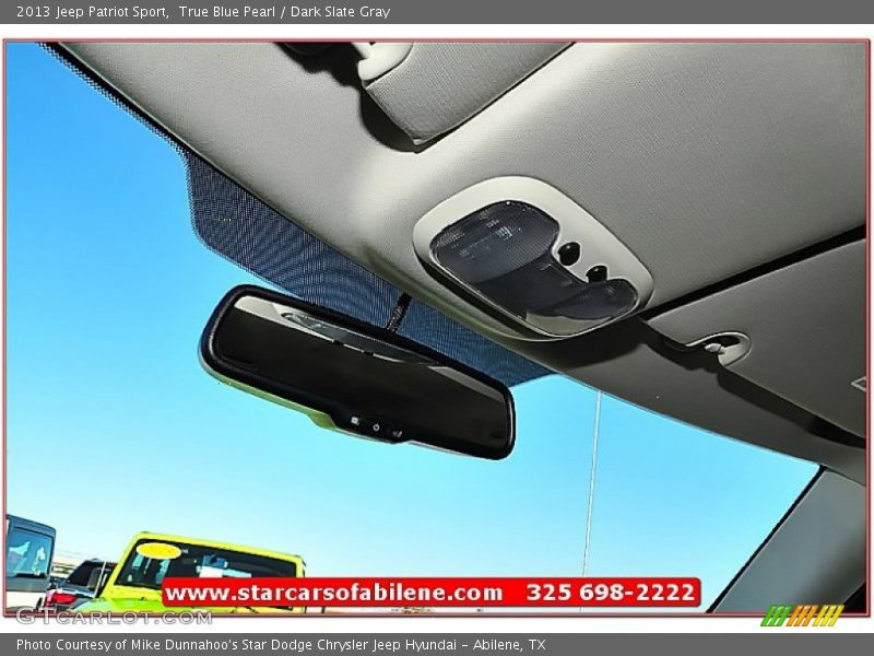 True Blue Pearl / Dark Slate Gray 2013 Jeep Patriot Sport