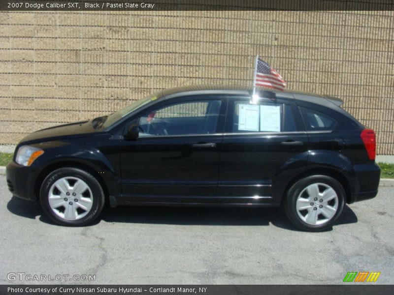Black / Pastel Slate Gray 2007 Dodge Caliber SXT