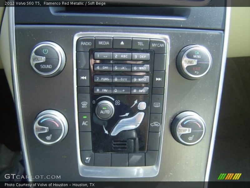 Flamenco Red Metallic / Soft Beige 2012 Volvo S60 T5