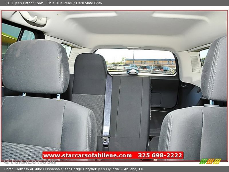 True Blue Pearl / Dark Slate Gray 2013 Jeep Patriot Sport
