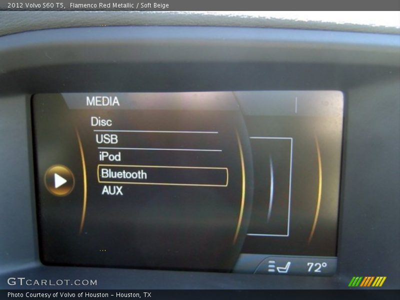 Flamenco Red Metallic / Soft Beige 2012 Volvo S60 T5