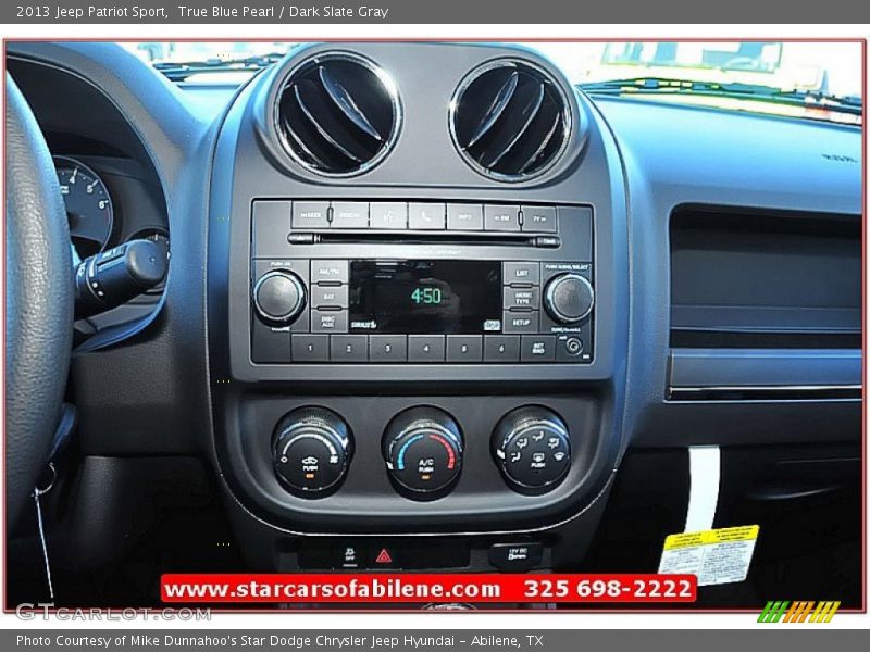 True Blue Pearl / Dark Slate Gray 2013 Jeep Patriot Sport