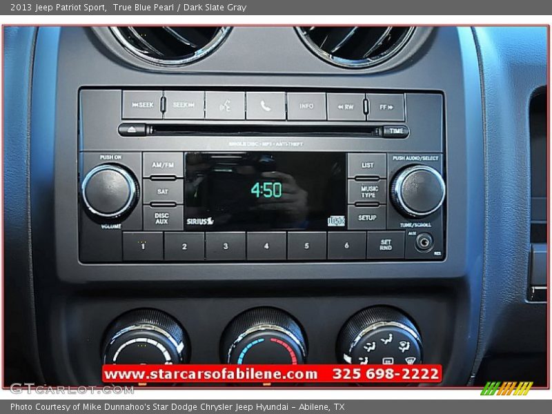 True Blue Pearl / Dark Slate Gray 2013 Jeep Patriot Sport