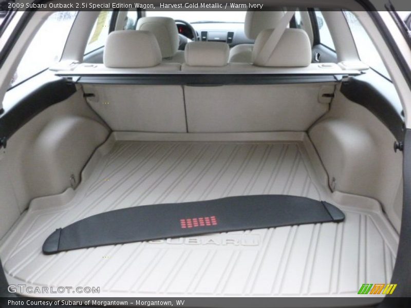  2009 Outback 2.5i Special Edition Wagon Trunk
