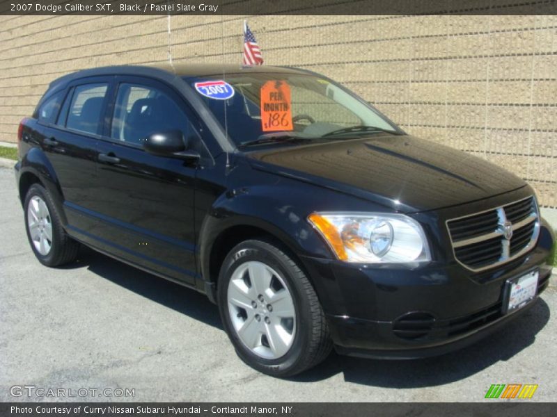 Black / Pastel Slate Gray 2007 Dodge Caliber SXT