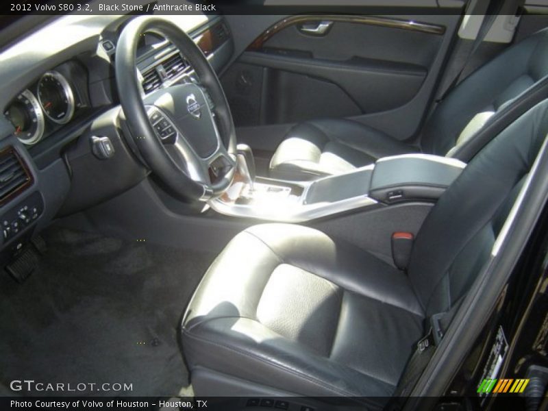 Black Stone / Anthracite Black 2012 Volvo S80 3.2