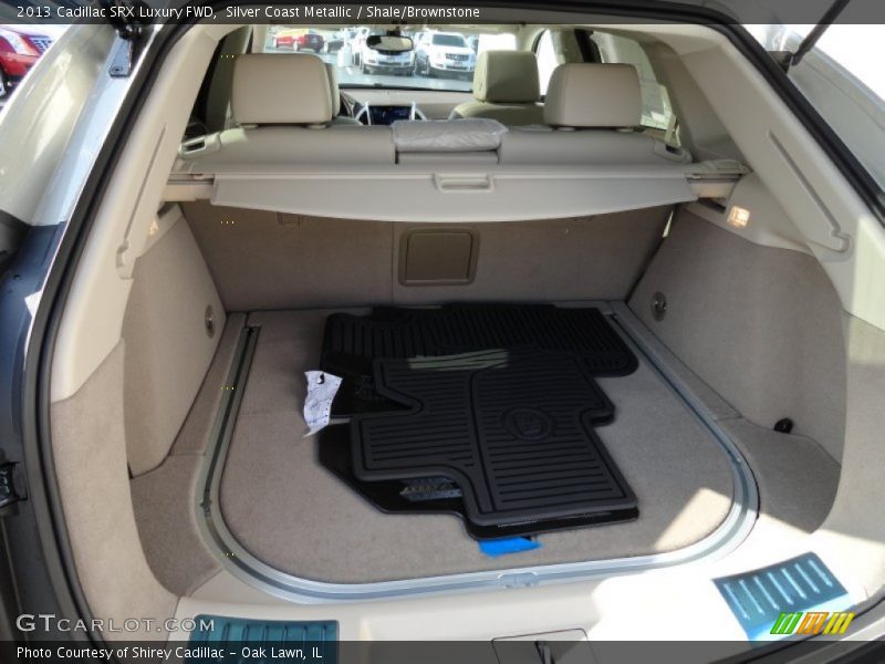 Silver Coast Metallic / Shale/Brownstone 2013 Cadillac SRX Luxury FWD