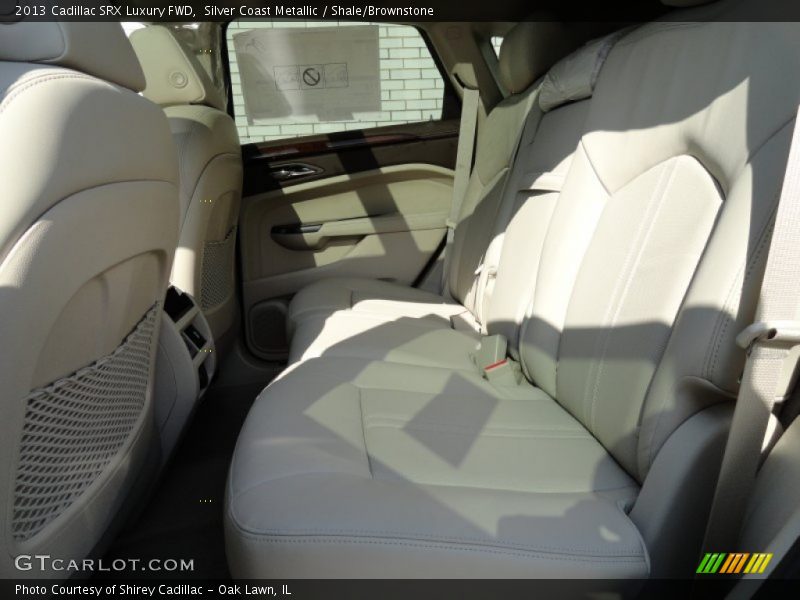 Silver Coast Metallic / Shale/Brownstone 2013 Cadillac SRX Luxury FWD